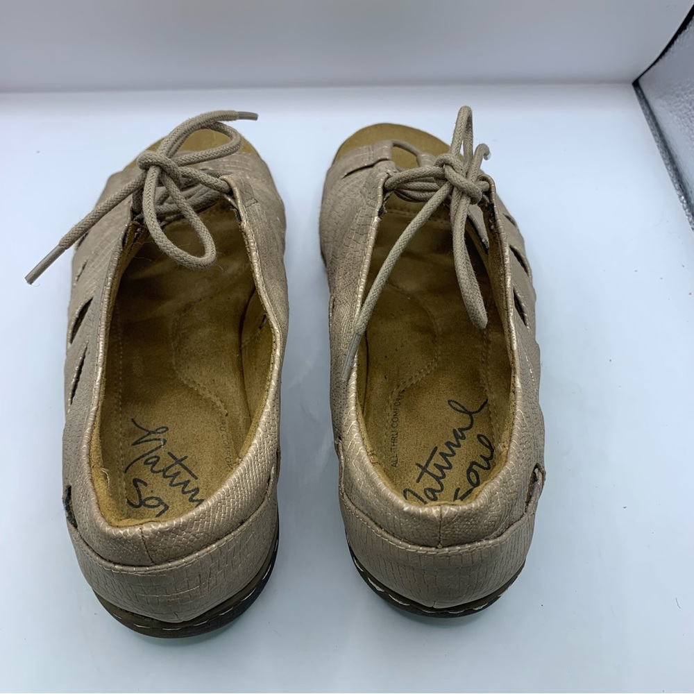 Naturalizer - Natural Soul BEATRICE Lace Up Sandal Open toe Comfort size 7.5W - Picture 7 of 8
